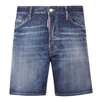 Dsquared2 Denim Shorts, male, Blue, Size: XL Marine Short