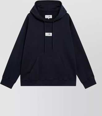 Maison Margiela cotton logo-print hoodie