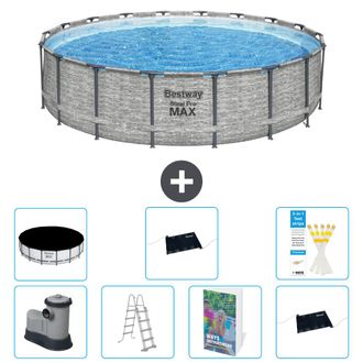 Bestway Piscina Bestway Steel Pro Max Redonda - 549x122 Cm - 8-piezas S562