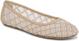Franco Sarto Christina Flat in Beige at Nordstrom, Size 9.5