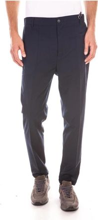 Daniele Alessandrini Jeans - Heren - Nette broeken - Blauw - L - Polyester - Broeken