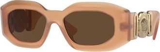Versace VE4425U 546773 Womens Sunglasses Brown Size 54