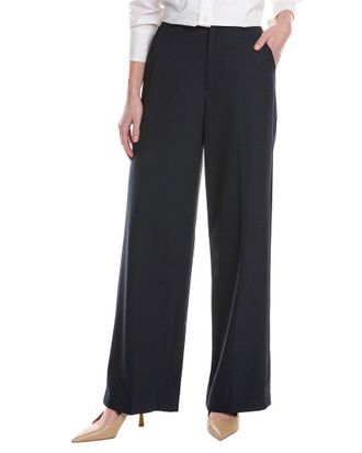 Rag & Bone Rag & Bone Andi Dark Navy Wool Trouser Jean