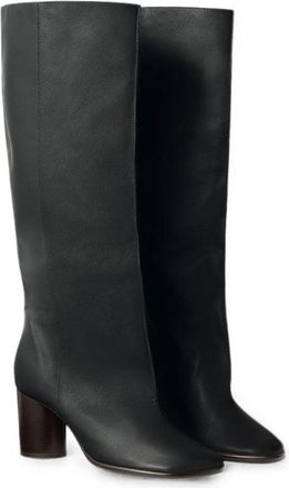 Christophe Lemaire Crease Sleeve Boot - Black