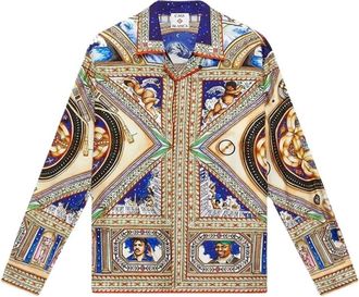 Casablanca Hombre, Camisas, Multicolor, Talla: L