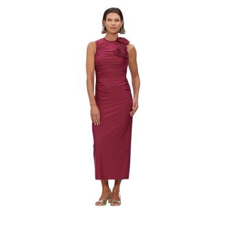 Y.A.S Y.a.s - Maxi Jurken - Dames - Jurken - Rood - Maat: L