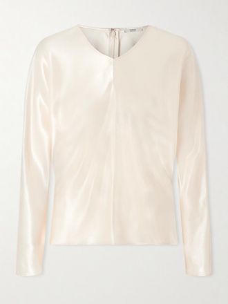 FFORME Blusa In Raso Gemma - Crema