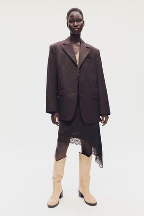 H&M Knee-high Boots in Beige at Nordstrom, Size 11