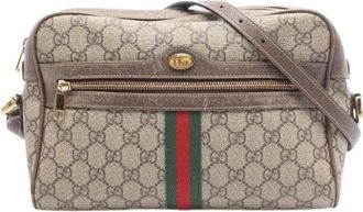 Gucci Pre-owned Cross Body Bag - Dames - Vintage Schoudertas - Beige - ONE Size - Vintage