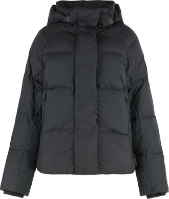 Canada Goose Piumino con cappuccio e zip - Nero