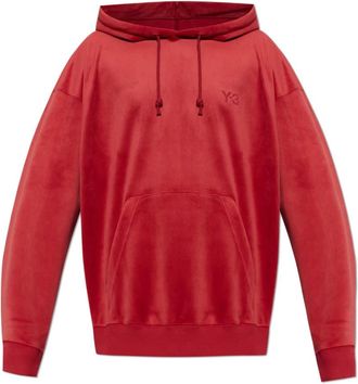 Yohji Yamamoto Logo Sweatshirt - Heren - Hoodies - Rood - XL - Hoodies & sweatvesten