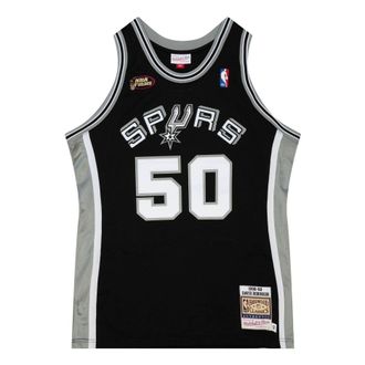 Mitchell & Ness x NBA San Antonio Spurs 1998-99 Jerseys David Robinson 50 AJY4CP19170-SASBLCK98DRB