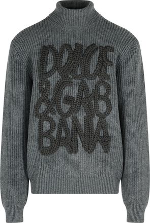 Dolce & Gabbana I Grey Virgin Wool Sweater