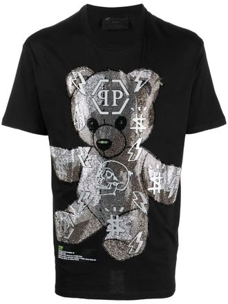 Philipp Plein T-shirt Teddy Bear - Nero