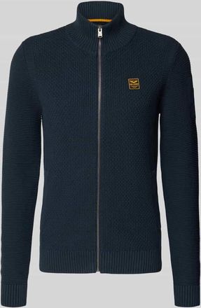 PME Legend Strickjacke mit Reißverschluss in Marine, Größe XXXL