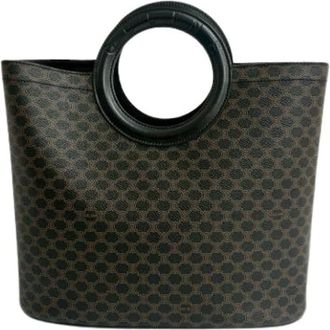 Celine Pre-owned Handbags, female, Black, Size: ONE SIZE Pre-owned Plastic Handbag
