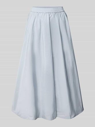 Max & Co. Ausgestellter Midi-Rock mit elastischem Bund Modell BEVANDA in Hellblau, Gr&ouml;&szlig;e 34