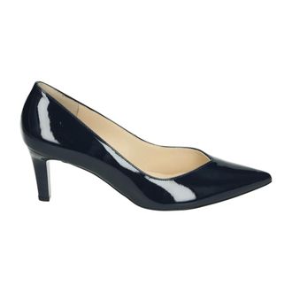 Högl Schoenen, Dames, Blauw, 38 1/2 EU, Blauwe Pumps met G Breedte
