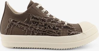 Rick Owens Sneakers in denim effetto used - DRKSHDW - gender_Man