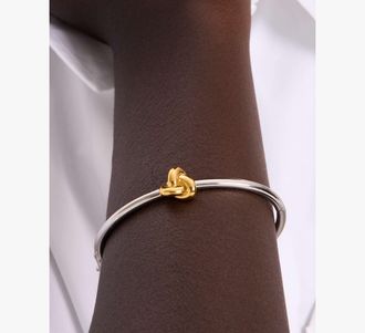 Kate Spade New York Double Knot Hinged Bangle