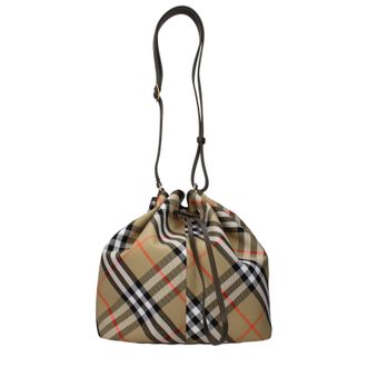 Burberry Damess Crossbodytas Stof Beige/Bruin