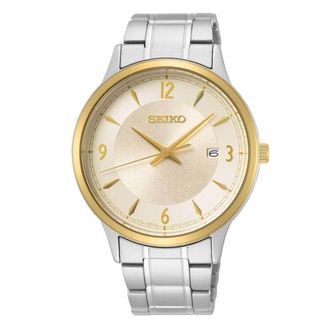 Seiko Heren Zilveren Horloge SGEH92P1