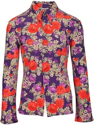 Acne Studios Floral Print Shirt