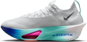 Nike Womens Alphafly 3 Running Shoes In White/black-Hyper Turq-Concord