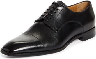 Christian Louboutin Cap Toe Derby in Black at Nordstrom, Size 9.5Us