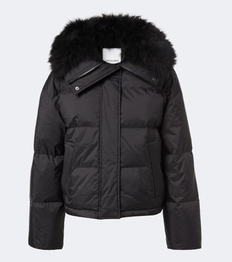 Yves Salomon Piumino Doudoune con shearling