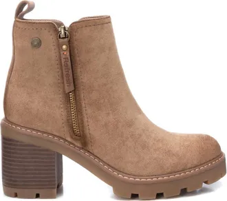 Xti Womens Refresh Booties In Taupe