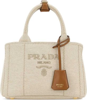 Prada Natural Jardinire Mini Satchel
