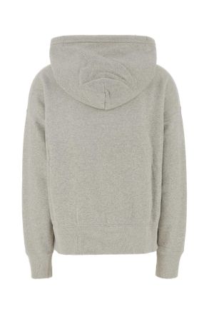 Prada Cotton Jersey Hoodie Sweatshirt - Gray