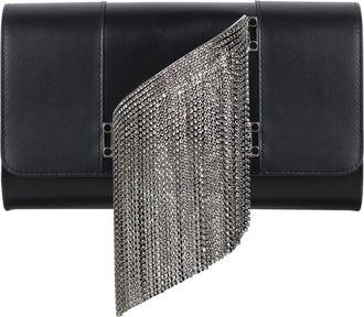 Perrin Paris LEiffel Clutch Cascade in Black /Strass at Nordstrom