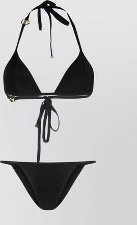 Dolce & Gabbana logo triangle bikini set
