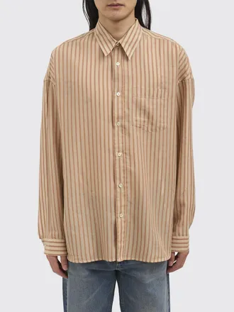 Sunflower Camicia in cotone e seta a righe