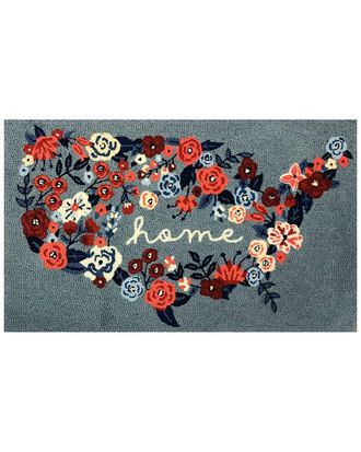 The Rug Market Usa Floral Home 30X48in Doormat