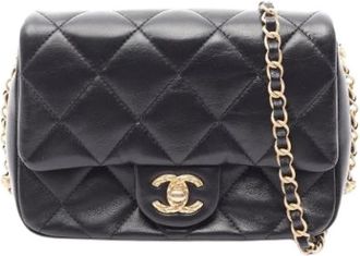 Chanel Pre-owned Vintage Cross Body Bag - Dames - Vintage Schoudertas - Zwart - ONE Size - Vintage