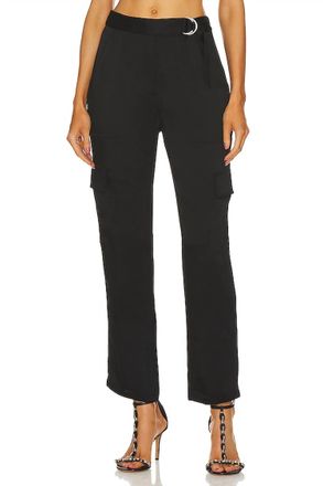 Jonathan Simkhai Carolina Utility Pants In Black