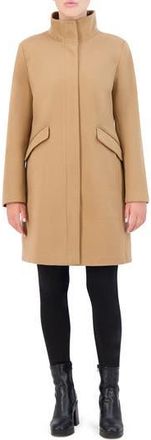 Cole Haan Soft Twill Coat in Beige at Nordstrom Rack, Size 10