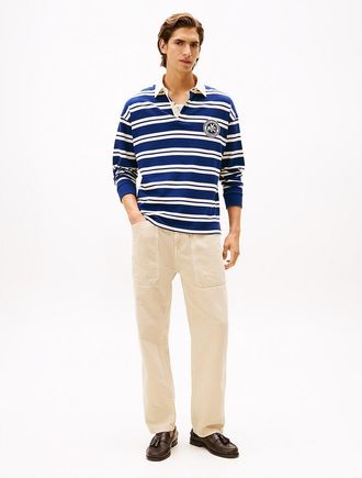 Tommy Hilfiger Mens Relaxed Fit Drawcord Pant - Beige - XXXL