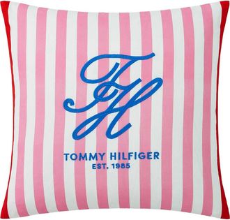 Tommy Hilfiger Beachfront Stripe Accent Pillow in Flower Pink at Nordstrom