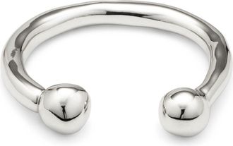 UNOde50 Interchangeable Ball Silver Cuff