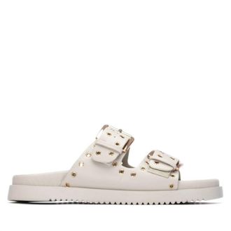 Xti Womens Faux Leather Open Toe Sandals In Ice