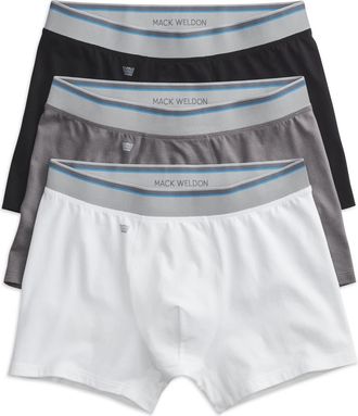 Mack Weldon 3-Pack Cloud FX Trunks in Essentials at Nordstrom, Size X-Large
