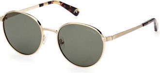 Guess GU5214 33N Mens Sunglasses Gold Size 52