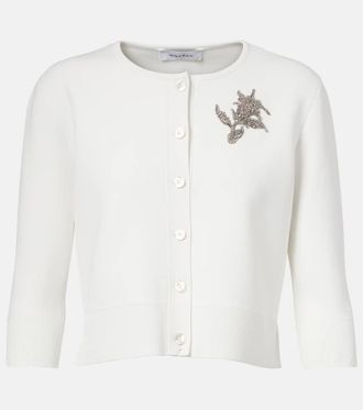 Alexander McQueen Embroidered cardigan