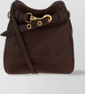 Miu Miu nappa leather crossbody bag