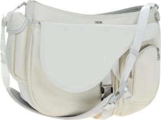 Dior Pre-owned Vintage Nylon Shoulder Bag - Dames - Vintage Schoudertas - Wit - ONE Size - Nylon - Vintage