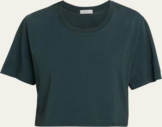 A.L.C. Kali Cropped Cotton Tee